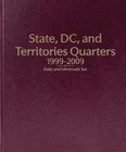 Whitman Prestige    State dc territories Quarters  1999-2009 Date mintmark Set Alb