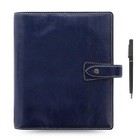 Filofax diloro Malden Leather Organizer Agenda Calendar Bundle With Ballpoint Pe