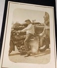 Rare Antique Vintage American Indian Motorcycle   Automobiles Snapshot Photo  Us