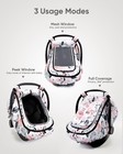 Car Seat Cover Baby Girls  Infant Car Seat Canopy Outdoor  2 Layers With Mesh   