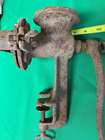 Ca1900s  Antique Food - Meat Grinder  Tabletop Manual Hand Crank