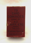 Atq 1906-73 Card Dominos Game Of 42 Sniff etc 54 Cards In Box Made In Usa