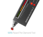 Certified Natural Red Color 5 Ct Round Cut Lab Grown Loose Diamond Vvs1 Clarity