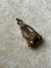Antique Victorian Lyre Fob Pendant   19th Century Musical Inspiration  