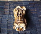 N6  Vintage Buddha s Hand With Insect Natural Materials Netsuk