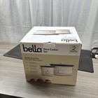 Bella Housewares 6qt   2qt Programmable Slow Cooker Set     Used