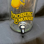 Vintage Jack Daniel   s Lynchburg Lemonade Serving Dispenser Glass Jug W  Recipe