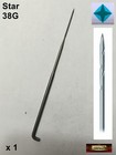 Morezmore M00760 1pc Needle Felting Needle 38g Medium Star