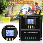 4000w 100a Mppt Solar Charge Controller 12v 24v 36v 48v Battery Pv Regulator Usb