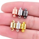 20 40 60 80pcs Diy Strong Magnetic Clasps For Necklace Bracelet Jewelry Findings