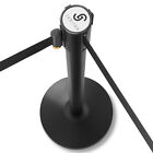 Black Stanchion Queue Posts 6 5  Retractable Belt Crowd Control Barrier