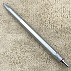 Vintage Rotring Newton Ballpoint Pen Silver Metal Push Button Rare