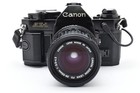  exc   Canon Ae-1 Program 35mm Film Camera W  New Fd 28-55mm F3 5-4 5 Japan 6283