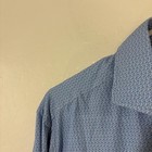 Guglielminotti Shirt Mens 15 75 Geometric Pattern Regular Fit Italy Dress