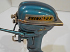 Evinrude Big Twin Toy Outboard Motor- K o- Japan- Tested Works- Vg Condition
