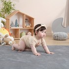 Memory Foam Area Rug Child Play Mat Women Gym Mat Non Slip Breathable Fitness