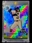 Jackson Chourio Rookie Refractor Holo Rc Card Sp Insert Non Auto - Brewers