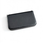 Business Card Holder Pu Leather With Magnetic Closure  Slim Pocket Name Card Cas
