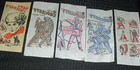 1950s Rare Vintage Davy Crockett Cereal Premium Iron-on Transfer Lot  5  Ex   M