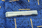 Vintage Tie Bar Clip Clasp Stay Silver Tone Domed Half Barrel Diminutive