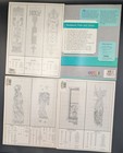 Jeanette Crews Bookmark Cross-stitch Pattern Sets - 4 Books 54 Designs Total