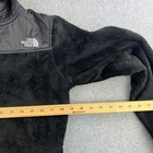 North Face Jacket Womens Small Black Hooded Osito Fleece Full Zip Outdoor Ladies