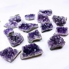 Raw Crystal Amethyst Crystal Gemstones Rough Stone Healing For Home Decoration