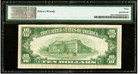 1929 Dillonvale  Oh  10 Type 2 First National Bank Note Ch    14011 Pmg Vf30