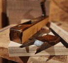 Leon Robbins Tiger Maple Skewed Jack Plane