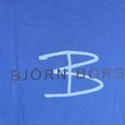 Rare Vintage Bjorn Borg Under Wear Signature Blue Cotton Shirt Size Xl Tennis