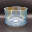 Crystal Tones 9  Aqua Aura Gold Quartz Crystal Singing Bowl  d4 20 