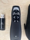      Logitech R400 Wireless Presentation Remote Laser Pointer Usb Used Good W case