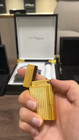 S t  Dupont Lighter Ligne 2 Paris Gold New In Box