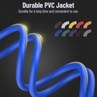 Xlr To Xlr Cables 6ft 10 Pack  Dmx Cable 3-pin Microphone Male Female Cables    