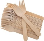 Disposable Wooden Forks  a Pack Of 250   Suitable For Parties And Celebrations 