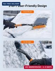 Astroai 27  2-in-1 Detachable Snow Brush   Ice Scrapers For Car Windshield