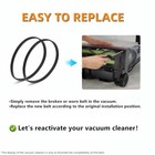 Replacement Belts 440005536 For Hoover Power Max Carpet Cleaner Fh54000 Series