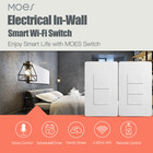 Moes Wifi Smart Light Switches Wall Switch Combo Alexa Google App Remote Control