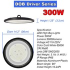 10 Pack 300w Ufo Led High Bay Light Commercial Industrial Factory Warehouse Shop