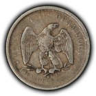 1875-s 20c Seated Liberty Silver Twenty Cent Piece - Vf - Sku-z6443