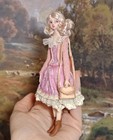 Ooak Dollhouse Miniature Polymer Clay Doll 1 12 Victorian Or Boho By Cosy Dolls