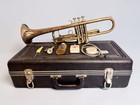 Vintage Bach Tr300 Student Trumpet W  Case   Vincent Bach 5c Mouthpiece   Clean