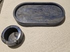 Handmade Tray   Trinket Bowl candle Holder Home Decor - Ceramic 