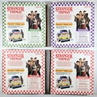 Lot Of 4 Stranger Things Surfer Boy Pizza Boxes Empty Netflix Palermo s 
