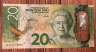 New Zealand 20 Dollars  Circulated Polymer Banknote Currency  Random Serial 