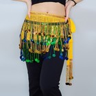 Indian Dance Belly Dance Costume Carnival Sequin Fringe Hip Scarf Belt 11 Colors