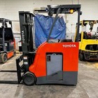 2020 Toyota 8bncu20 4000lb Used Forklift Triple Mast Sideshift 5002 Hours