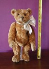 Antique Steiff Vintage Teddy Germany 16    Center Seam Cinnamon Bear 1900s A Doll 