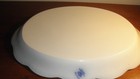 Antique Holland Large Flow Blue Platter 18  X 13 