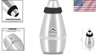 Silver Lightweight Abs Trumpet Mute With Compression Foam Pads For Musicians
